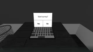 all endings on roblox the survey including how to get the good ending