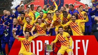 FC Barcelona vs Athletic Club (4-0) Copa del Rey Final 2021 Extended Highlights