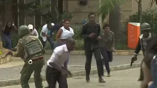 Gunfire and blast at Nairobi hotel complex in terror attack