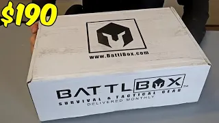 $190 BattlBox Survival Mystery Subscription Box