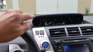 How to Turn off (reset) 2013 Prius V "MAINT REQD" (maintenance required) Light Video