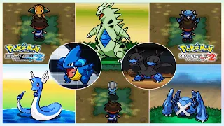 Pokemon Black 2 & White 2 - All Pseudo-Legendary Pokemon Locations