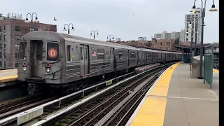 IND Subway: R68 (D) Train Ride from Coney Island to Norwood-205th Street via Brighton Express