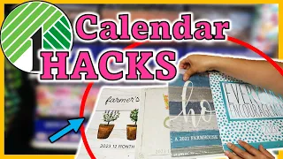 Why everyone is buying CALENDARS from the Dollar Store! TOP CALENDAR DIYS to TRY!