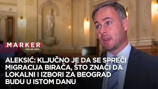 Miroslav Aleksić: Opozicija ne odustaje, ispunjenje sva tri zahteva, to je minimum | Marker