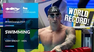 Swimming Men - 100m Breast | Top Moments | FINA World Championships 2019 - Gwangju