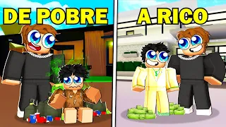 CONVIERTO A UN NIÑO POBRE EN UN NIÑO RICO (Brookhaven rp) #roblox  #youtube  #reels