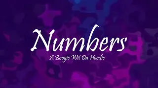 A Boogie Wit Da Hoodie - Numbers Ft. Roddy Ricch & Gunna (Lyrics)