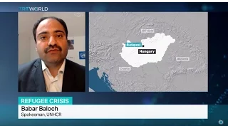 Spokesman for UNHCR Babar Baloch talks about refugee crisis
