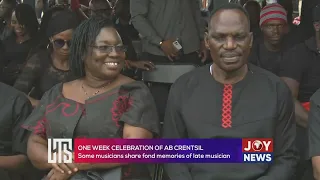 Let's Talk Showbiz on Joy News : One Week Celebration AB Crentsil