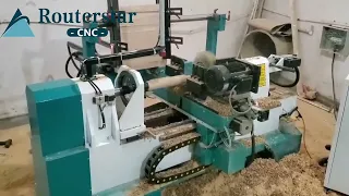 mini cnc wood lathe for making wooden furniture legs,  automatic loading polishing and woodturning