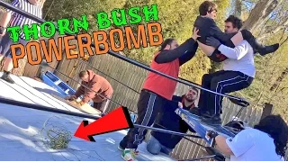 KID POWERBOMBED ON TO THORNBUSH!! WILDEST WEAPONS MATCH FOR GTS CHAMPIONSHIP EVER!