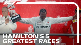 Lewis Hamilton's 5 Greatest Wins