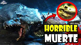 ¿QUÉ PASÓ CON LA INDOMINUS REX DEBAJO DEL AGUA EN JURASSIC WORLD?