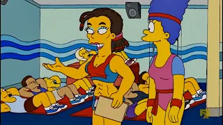 Female Muscle clip 367 - The Simpsons