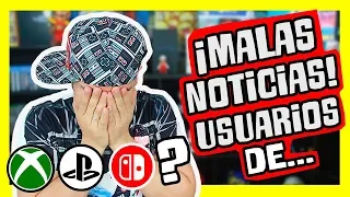 ¡¡¡MALAS NOTICIAS PARA LOS QUE TIENEN ESTA CONSOLA!!! - NOTICIAS PS4, XBOX ONE, Y NINTENDO SWITCH