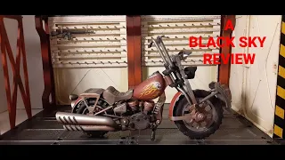 Joytoy The Cult of San Reja Harvey B19 Motorcycle 1:18 Scale Vehicle Review.