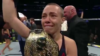 UFC 217: Rose Namajunas Octagon Interview