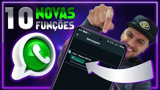 10 NOVAS FUNÇÕES INCRÍVEIS DO WHATSAPP que você precisa conhecer