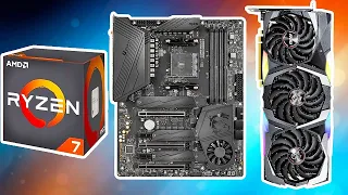 Тестирование Ryzen 3700X + RTX 2070 Super MSI GamingX Trio на MSI X570 Unify