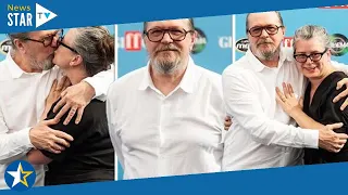 Gary Oldman, 64, can't keep hands off wife Gisele Schmidt as they put on loved-up display
