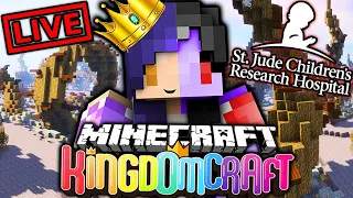 🔴 LIVE: Minecraft KingdomCraft St. Jude PLAY LIVE Charity Stream