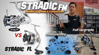 First Impression Review Disassembly Shimano Stradic FM | dengan Stradic FL mana yang lebih bagus