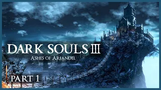 Dark Souls 3 DLC: Ashes of Ariandel | BLIND Let's Play | Part 1 | Struggle Session