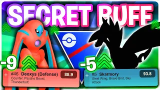 TOP 10 *SECRET BUFFS* FOR THE GREAT LEAGUE FOR SEASON 19 IN POKEMON GO | GO BATTLE LEAGUE