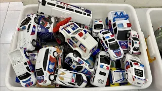 Mobil Mobilan Polisi, Collection Of Police Car Toys, Keranjang Penuh Mobil Polisi