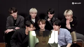 Enhypen reaction to Bts- Fake love *FANMADE*