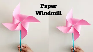 DIY Paper Windmill | Easy Windmill Project for Children | How to make easy Paper Windmill (Pinwheel)