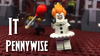 LEGO Custom Pennywise the Clown (IT) Minifigure