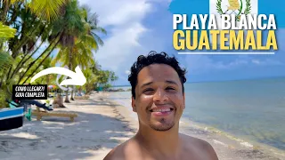 Una Playa BLANCA en Guatemala🇬🇹 | TOUR por IZABAL