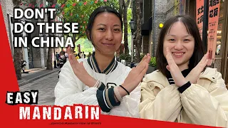 7 Things NOT to Do in China 🚫  | Easy Mandarin 76