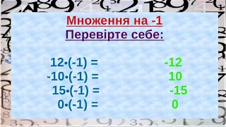 Множення раціональних чисел