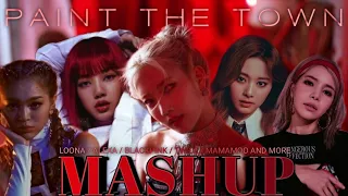 LOONA / ALEXA / BLACKPINK / TWICE / MAMAMOO (+MORE) :: PAINT THE TOWN MASHUP [mashup]