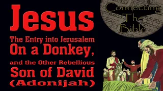 Bible Study- Jesus, the Donkey, & the Other Rebellious Son(Adonijah)- Part 2 of David's Sons & Jesus