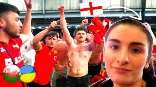 English Fan Experiences WALES Qualify for World Cup 2022 | Wales 1-0 Ukraine