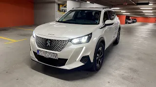 New Peugeot e-2008 (2021) - CRAZY ELECTRIC SOUND while driving (like a SPACESHIP)