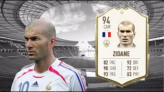 FIFA 20: ZINEDINE ZIDANE 94 PLAYER REVIEW I FIFA 20 ULTIMATE TEAM