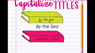 Capitalizing Titles Mini Lesson