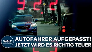 RASER UND FALSCHPARKER: Jetzt wird es richtig teuer! Höhere Bußgelder für Verkehrssünder in Kraft