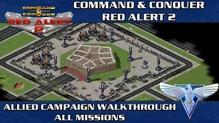 Red Alert 2 - Allied Campaign Speedrun ( Difficulty HARD )