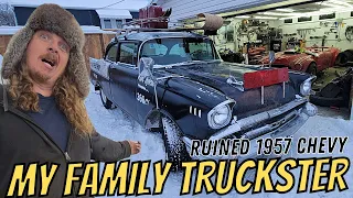 Ruining My 1957 Chevy - Family Truckster Conversion