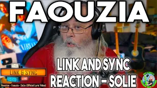 Faouzia - Link and Sync Reaction - SoLie (Official Lyric Video)