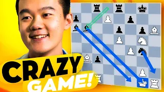 WHAT A CHAOS ON THE BOARD! Ding Liren - Mamedyarov