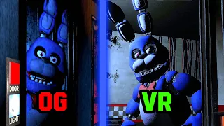 FNAF VS FNAF VR