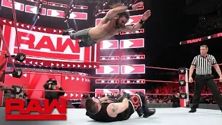 Seth Rollins vs. Kevin Owens - Intercontinental Championship Match: Raw, Aug. 27, 2018