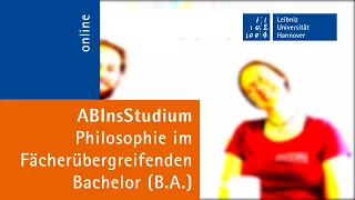 Philosophie im FüBa (B.A.) an der Universität Hannover - Magnus & Birthe erzählen von ihrem Studium